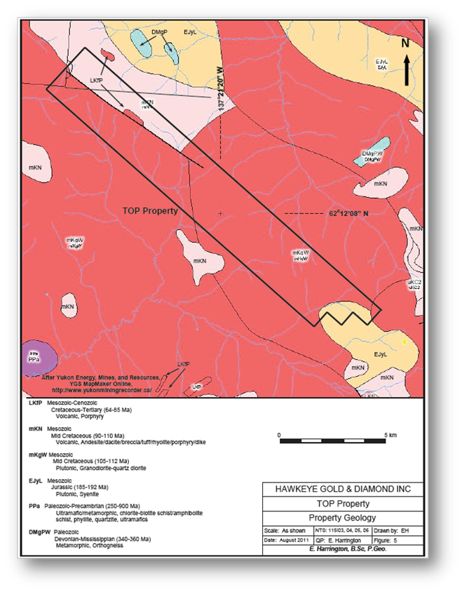 TOP Property Property Geology